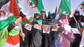 Sahrawi people declare their support and solidarity with USMA