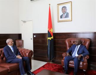 ANGOLA: Embajador saharaui aborda con canciller angoleño cuestiones de cooperación bilateral 