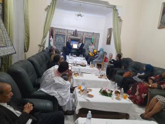 السفارة الصحراوية بالجزائر تقيم حفل توديع على شرف القائم بأعمال سفارة جنوب أفريقيا بعد إنتهاء مهامه 