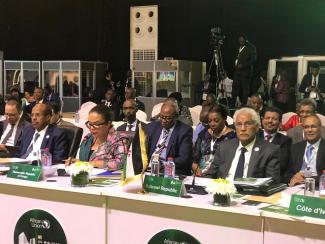 افتتاح أشغال الدورة 45 للمجلس التنفيدي لدول الاتحاد الإفريقي بالعاصمة الغانية أكرا 