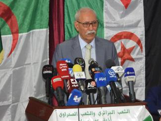 الرئيس إبراهيم غالي " لا يمكن لأحد إرغام الشعب الصحراوي التخلي عن حقوقه المشروعة في الحرية والاستقلال
