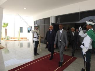 Le Chef de l’Etat participe à la cérémonie d'investiture du Président mauritanien