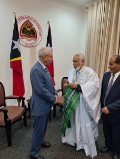 President of Republic received by Timorese Prime Minister