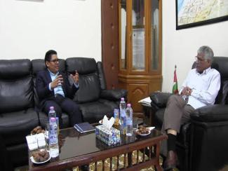 Ambassador to Algeria discusses strengthening bilateral relations with Nicaraguan counterpart