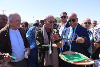 President Brahim Ghali inaugurates exhibitions held on the sidelines of celebrations commemorating 50th anniversary of Sahrawi Workers