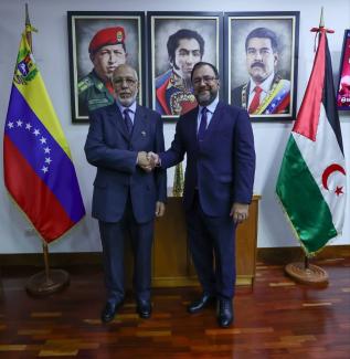 Venezuela and Sahrawi Republic Strengthen solidarity and friendship between their peoples