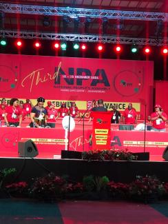 Sahrawi Ambassador in South Africa participates in extraordinary congress of South African Communist Party