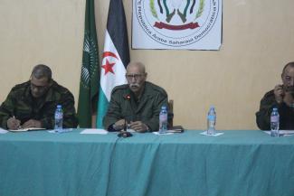 President Brahim Ghali chairs closed meeting of General Staff of Army