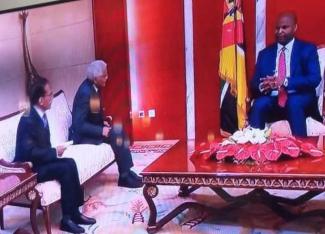 El Ministro de Asuntos Exteriores es recibido por el Presidente de Mozambique