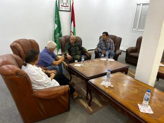 الرئيس إبراهيم غالي يستقبل رئيس تنسيقية الجمعيات الإسبانية المتضامنة مع الشعب الصحراوي