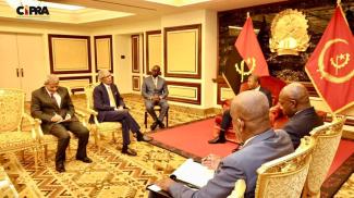 Mohamed Salem Ould Salek received by the Angolan President as a special envoy from President Brahim Ghali