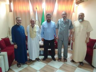 المدير الوطني للتجهيز يلتقي برئيس جمعية العلماء المسلمين الجزائريين