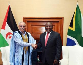 Президент Гали получил послание от президента ЮАР по случаю 48-й годовщины САДР 