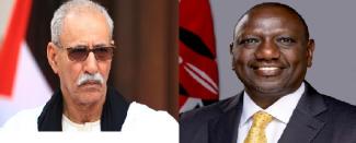 President Brahim Ghali congratulates his Kenyan counterpart on the occasion of the 60th anniversary of Independence