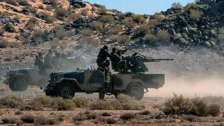 وحدات الجيش الصحراوي تستهدف تخندقات جنود الاحتلال بقطاع المحبس 