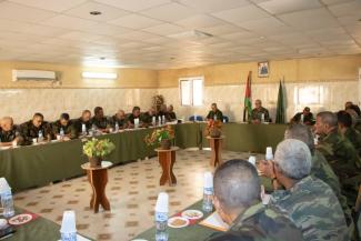 الرئيس إبراهيم غالي يترأس اجتماعا لهيئة الأركان العامة لجيش التحرير الشعبي الصحراوي
