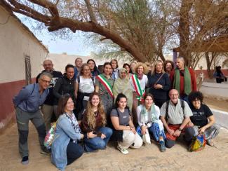 Delegación de la Región Italiana de Toscana visita los Campamentos de Refugiados Saharauis