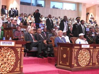 President of Republic participates in investiture ceremony of Mauritanian President