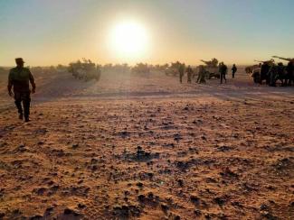 L'armée sahraouie cible les bases arrière des forces d'occupation marocaines dans le secteur d'Aousserd