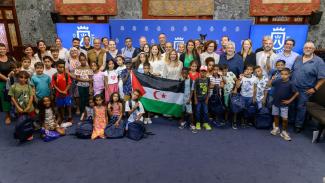 جزيرة تنريفي الكنارية تستقبل الأطفال الصحراويين المستفيدين من برنامج "عطل في سلام"