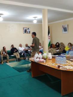 Curso de formación para los acompañantes de los pequeños embajadores saharauis de la paz que pasan sus vacaciones estivales en Italia