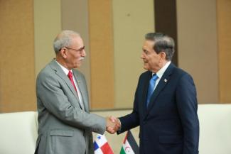 El Jefe de Estado recibe mensaje de felicitación de su homòlogo panameño por celebraciones del Día de la Unidad Nacional