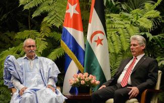 President Brahim Ghali receives a congratulatory message from his Cuban counterpart on 48th anniversary of Sahrawi Republic