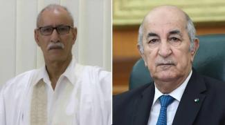 President Brahim Ghali congratulates President Abdelmadjid Tebboune on his re-election