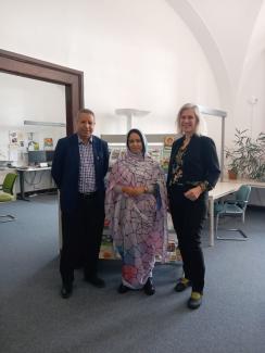 Germany: Sahrawi diplomat received by a member of the Green Party