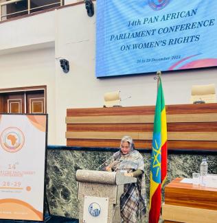 Aborda congreso del Parlamento Panafricano lucha de las mujeres saharauis contra Marruecos 