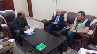Public Health Minister receives director of vaccination at Algerian Ministry of Health