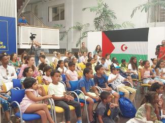 مجلس مقاطعة گران كناريا يستقبل الأطفال الصحراويين القادمين في إطار برنامج عطل في سلام