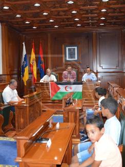 Municipio de Telde recibió con música a niños saharauis del Programa Vacaciones en Paz
