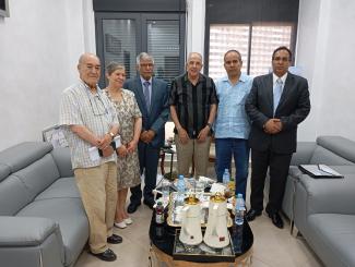 Secretary General of General Union of Algerian Workers receives Sahrawi Trade Union’s delegation