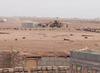 Moroccan authorities destroy Sahrawi homes on outskirts of occupied Dakhla