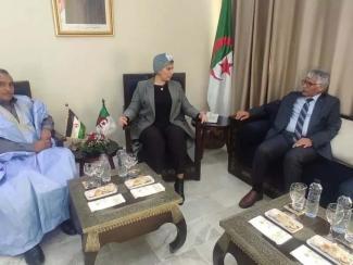 Алжир: Министр культуры принят своим алжирским коллегой 
