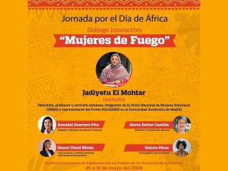 Representante del Frente POLISARIO en la Comunidad Autónoma de Madrid abre Jornada por el Día de África en Ecuador