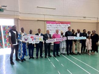 Polisario Front representative in Ireland participates in Africa Day celebration