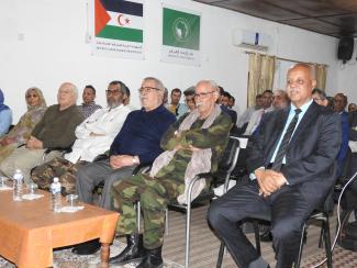 El presidente Brahim Gali denuncia apoyo de regímenes árabes a la ocupación, la expansión y los asentamientos