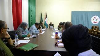 President Brahim Ghali chairs a meeting of the National Committee charged with following up and supporting Sahrawi political prisoners in Moroccan occupation prisons