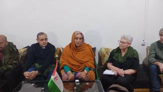 La wali de Smara reçoit une délégation française en visite dans les camps de réfugiés sahraouis